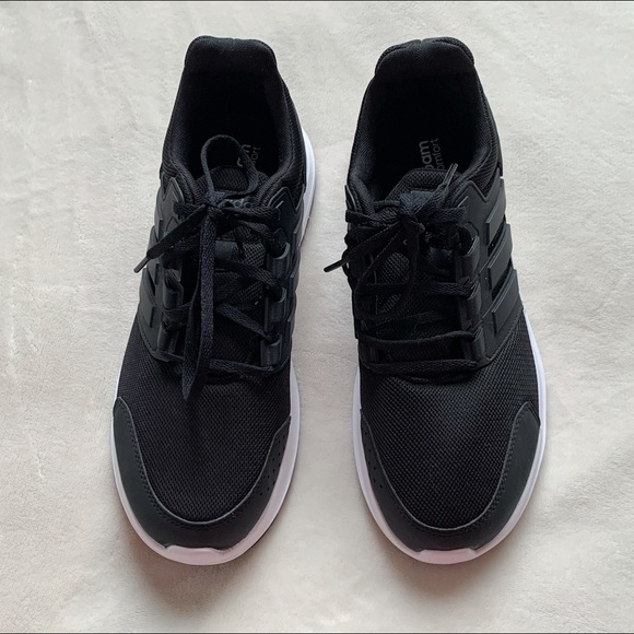 Adidas Cloud Foam Comfort Runners Black Size 9 - Picture 2 of 5